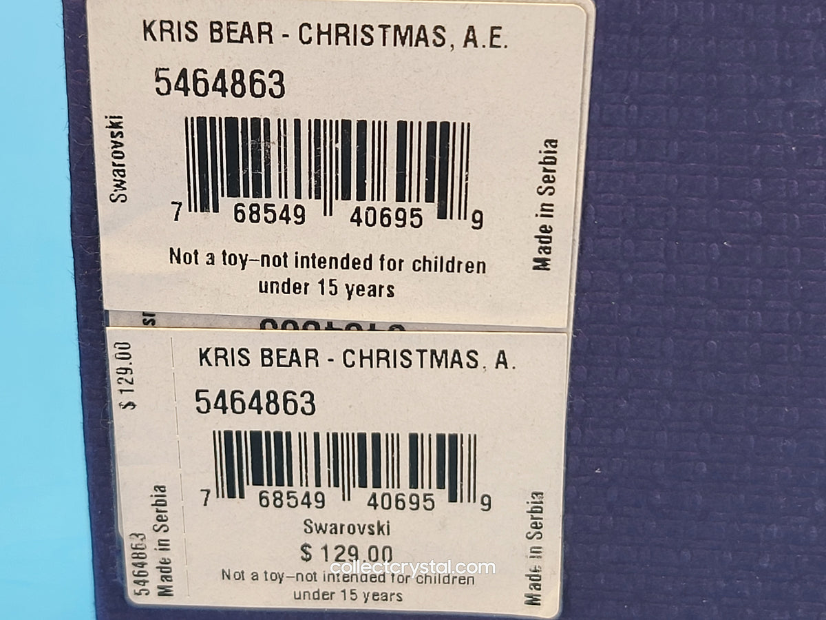 KRIS BEAR 5464863 CHRISTMAS 2019 ANNUAL EDITION