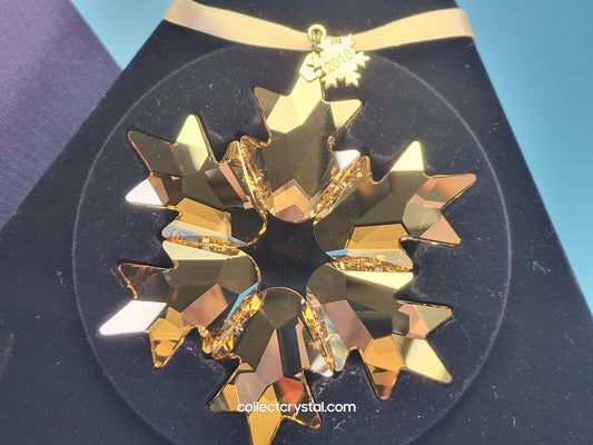 2018 CHRISTMAS ORNAMENT GOLD SCS LARGE 5376665