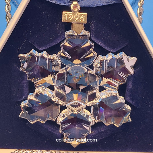 1996 Annual CHRISTMAS ORNAMENT Swarovski