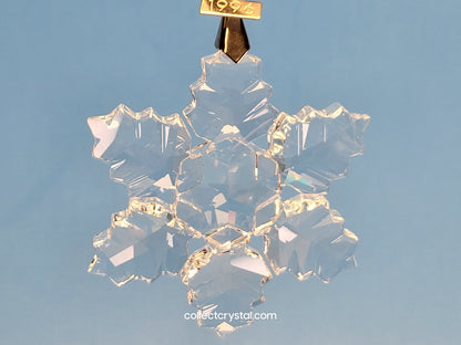 1996 Annual CHRISTMAS ORNAMENT Swarovski