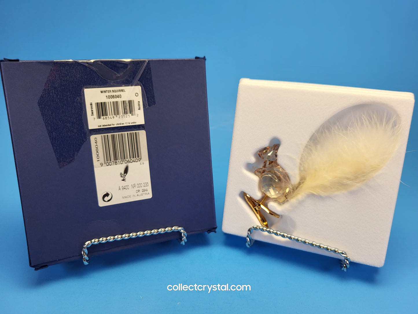 WINTER SQUIRREL CHRISTMAS ORNAMENT 1006040