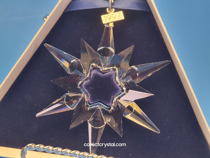 1997 Annual CHRISTMAS ORNAMENT # 211987 Star / Snowflake