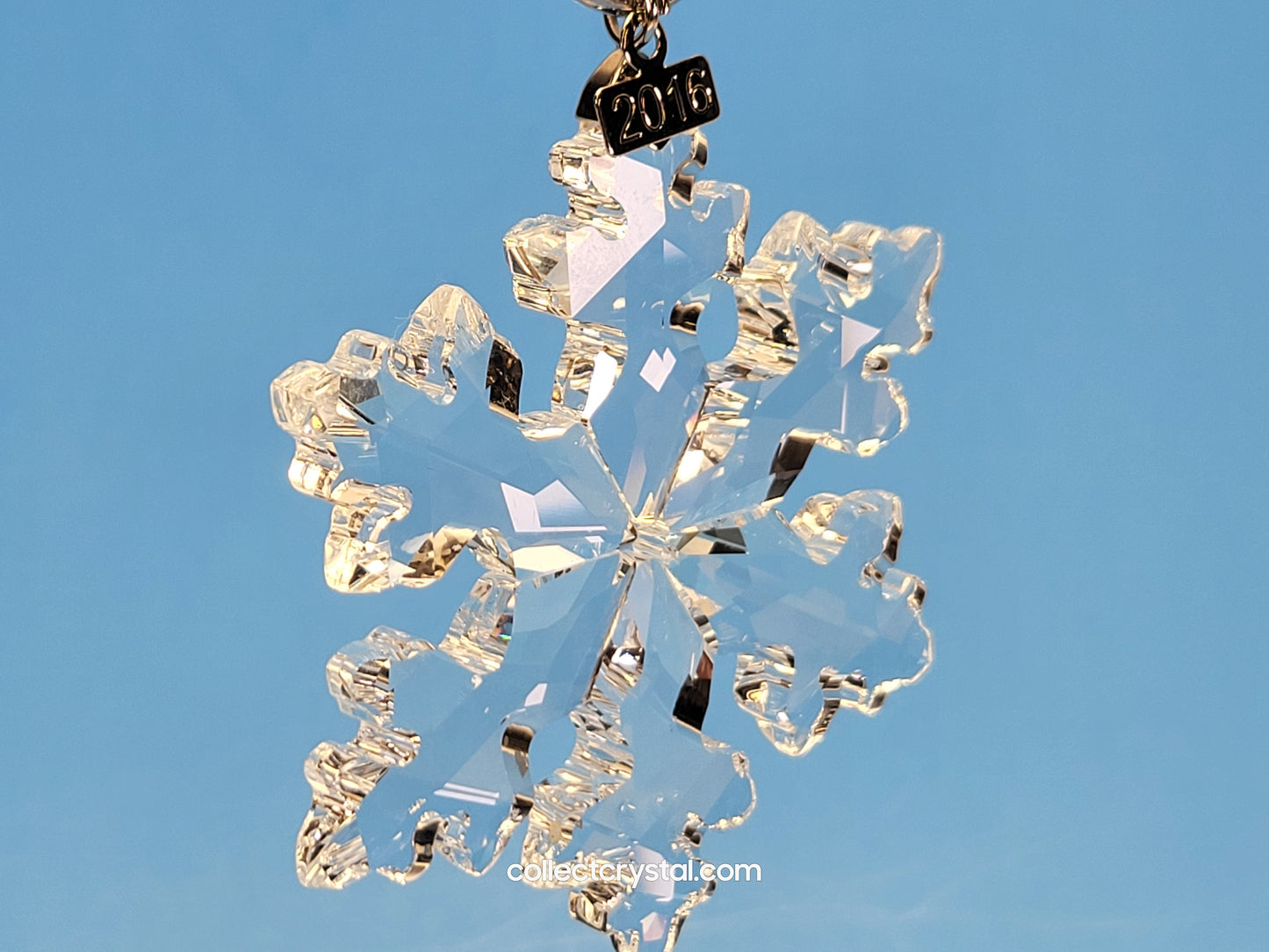 2016 ANNUAL Edition STAR SNOWFLAKE CHRISTMAS ORNAMENT 5180210