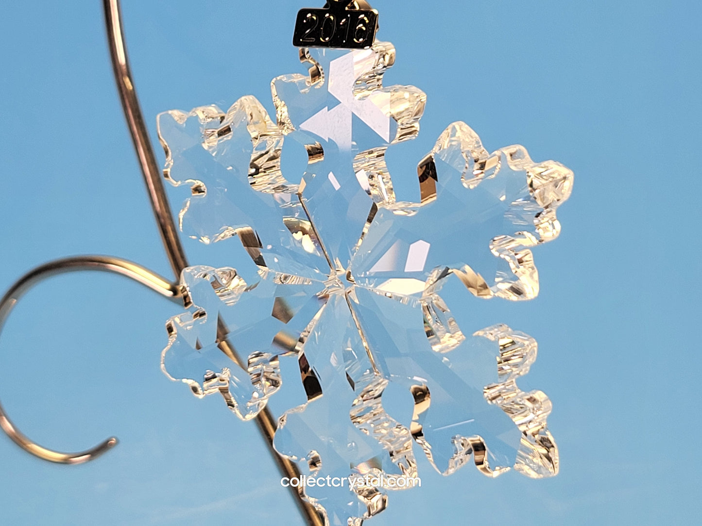 2016 ANNUAL Edition STAR SNOWFLAKE CHRISTMAS ORNAMENT 5180210