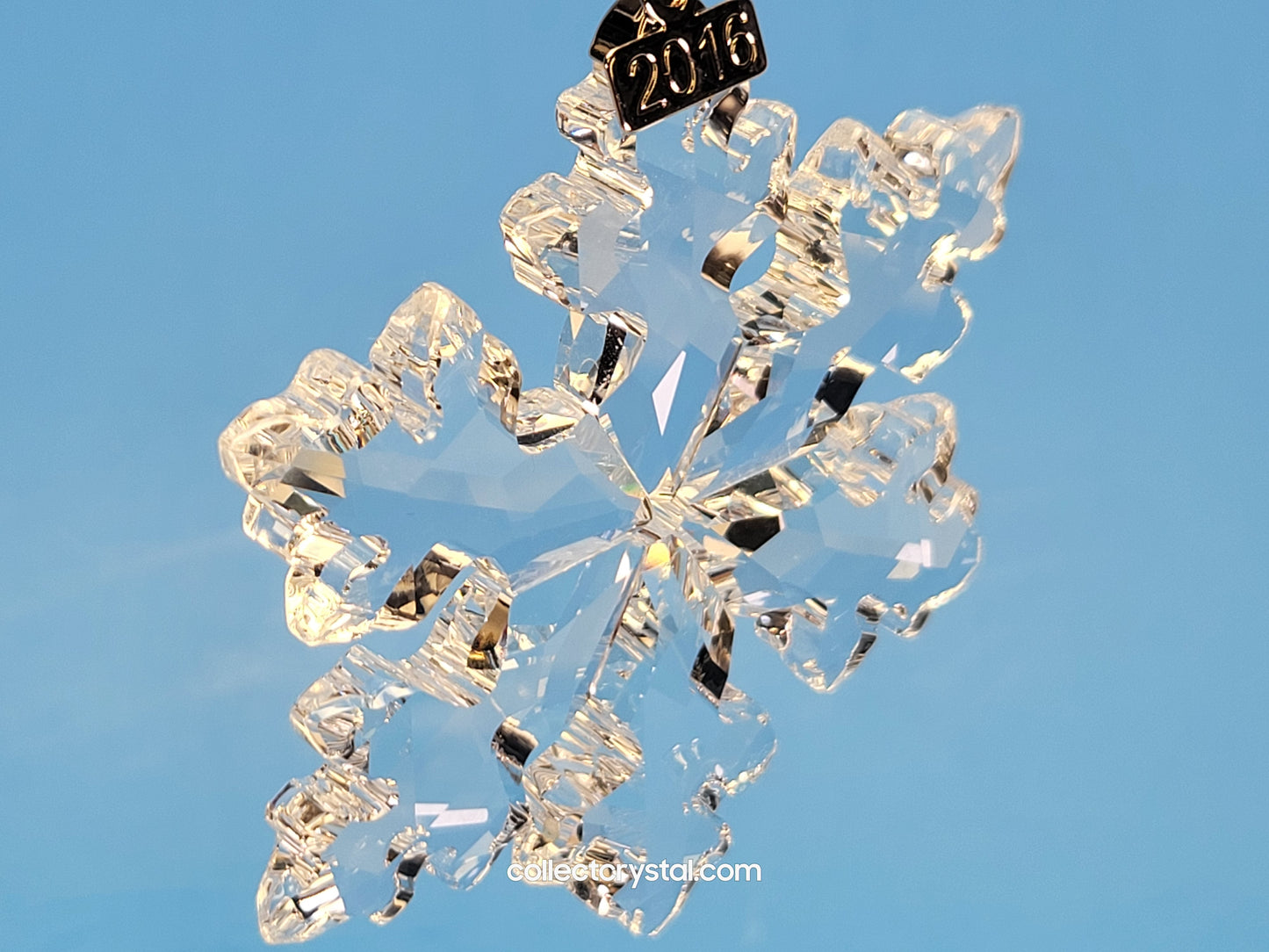 2016 ANNUAL Edition STAR SNOWFLAKE CHRISTMAS ORNAMENT 5180210