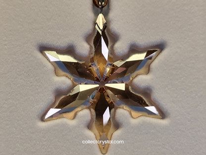 SWAROVSKI 2015 CHRISTMAS ORNAMENT GOLD SCS LITTLE 5135931