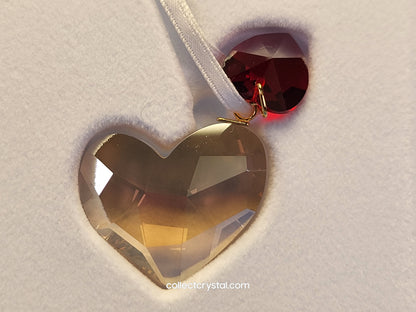 Festive Heart Ornament # 1001567 Mib Complete