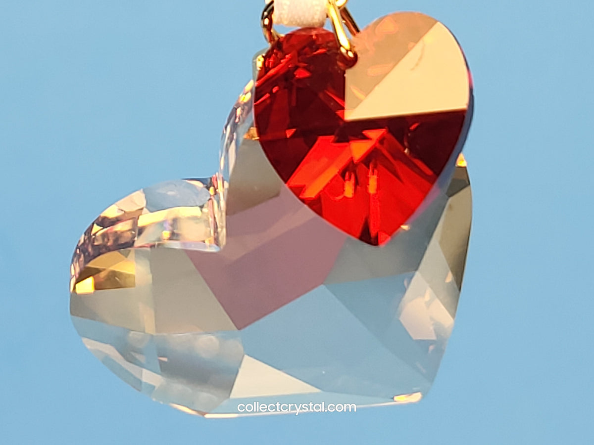 Festive Heart Ornament # 1001567 Mib Complete