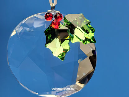 Holly Suncatcher Window Ornament - 870003