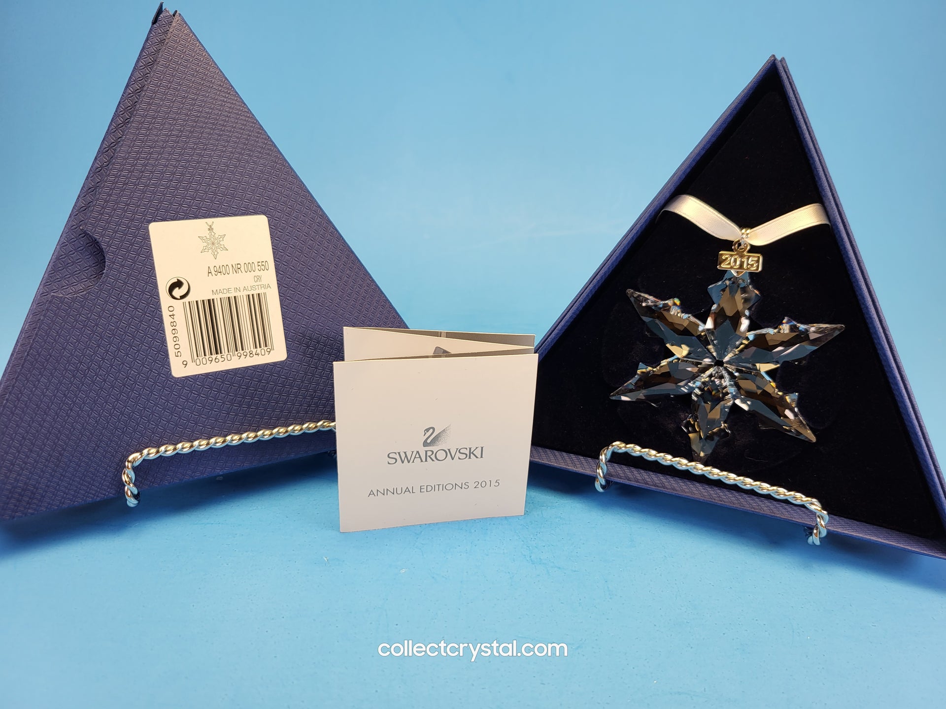2015 CHRISTMAS ORNAMENT 5099840 – Collect Crystal