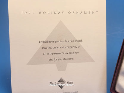 1991 CHRISTMAS ORNAMENTs mib Replacement Box