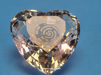 SCS 2007 Community Event HEART DIAMOND PAPERWEIGHT # 896979