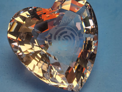 SCS 2007 Community Event HEART DIAMOND PAPERWEIGHT # 896979
