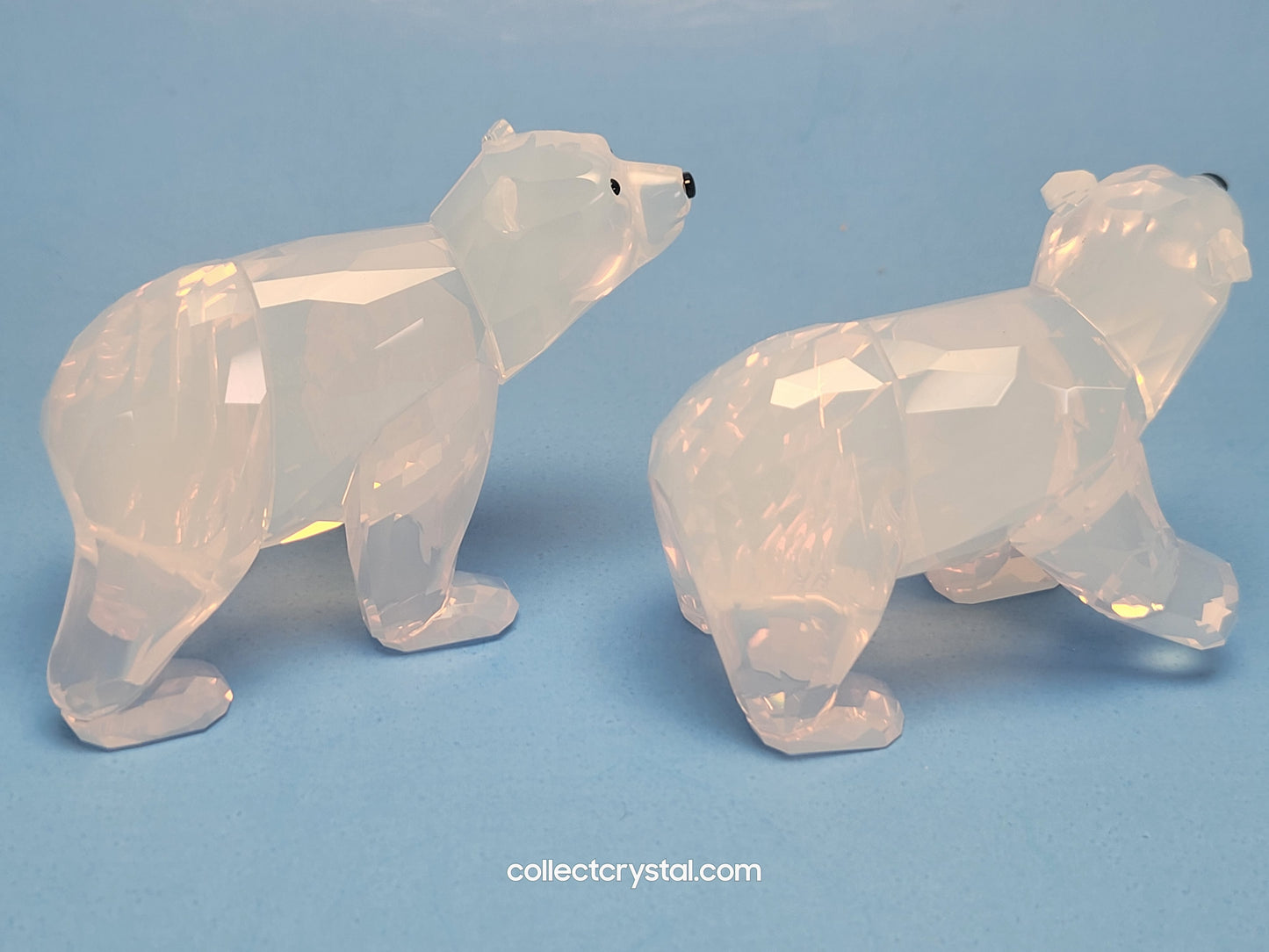 SWAROVSKI 2011 ANNUAL EDITION COMPANION POLAR BEAR CUBS # 1080774 WHITE OPAL