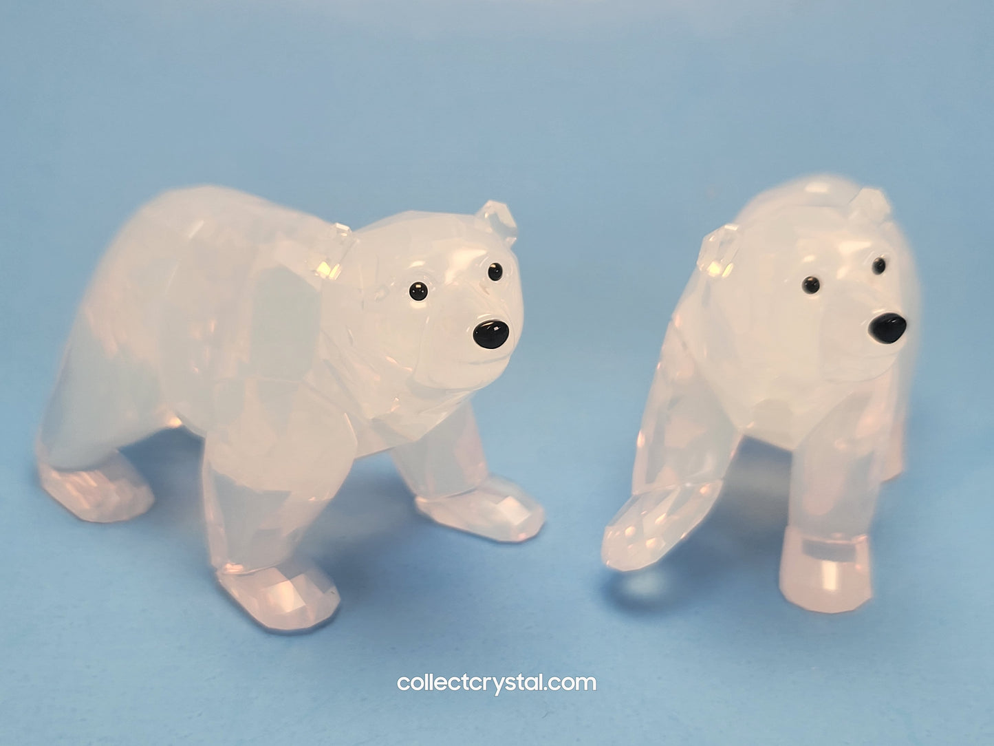 SWAROVSKI 2011 ANNUAL EDITION COMPANION POLAR BEAR CUBS # 1080774 WHITE OPAL
