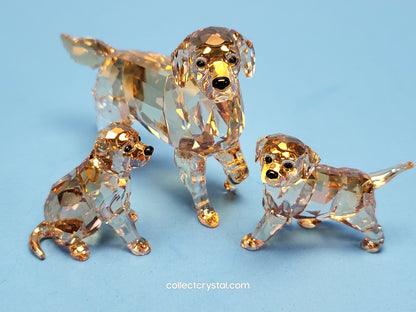 Golden Retriever Mother Dog and PUPS 1142823 24 & 25 MIB Complete Set
