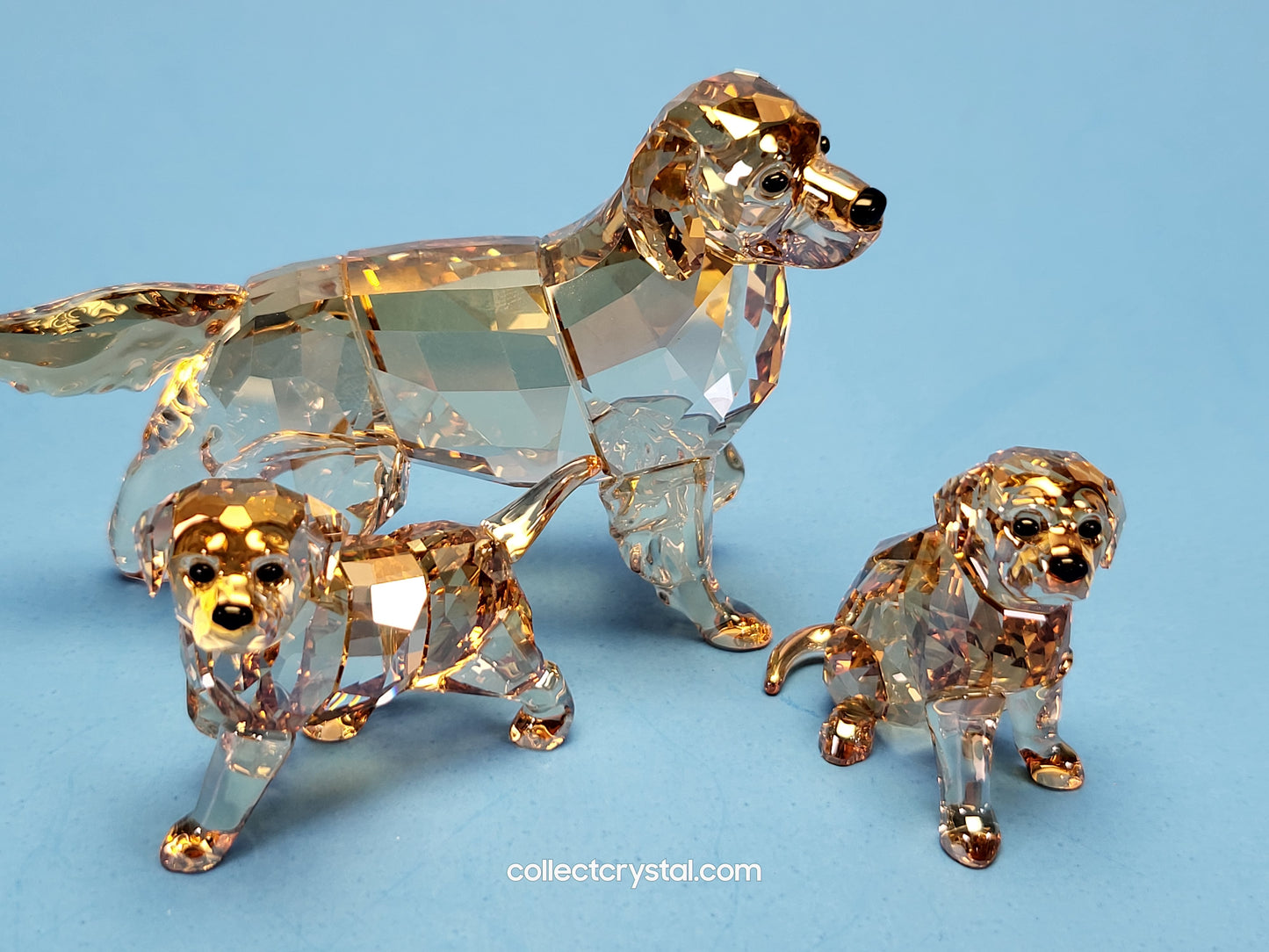 Golden Retriever Mother Dog and PUPS 1142823 24 & 25 MIB Complete Set