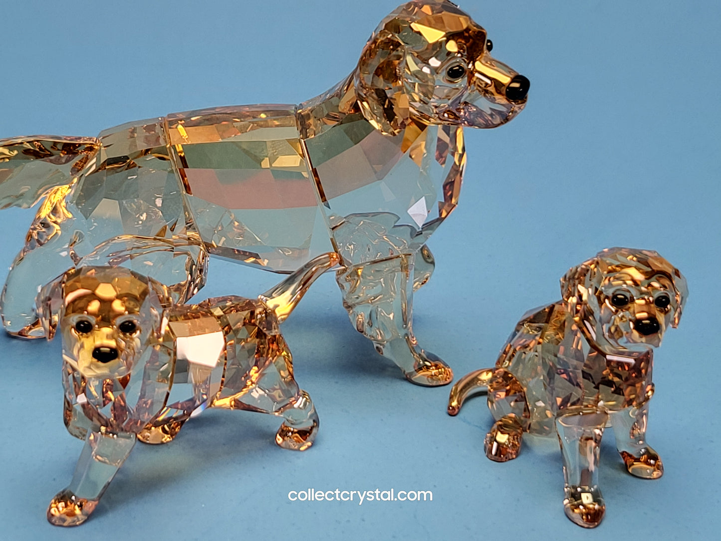 Golden Retriever Mother Dog and PUPS 1142823 24 & 25 MIB Complete Set