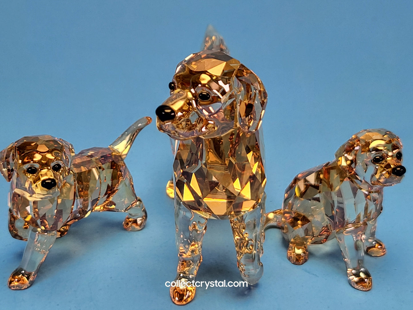 Golden Retriever Mother Dog and PUPS 1142823 24 & 25 MIB Complete Set