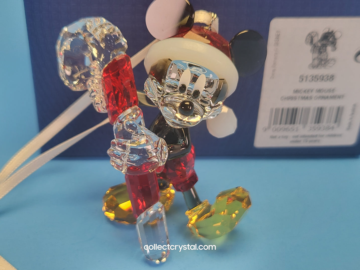 Rose Dato mickey and Minnie Ornament