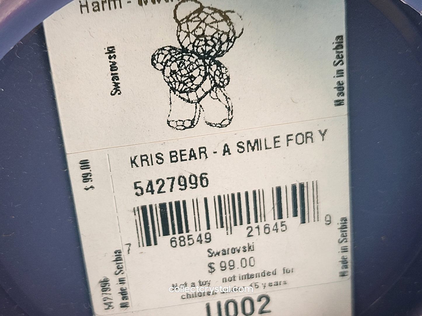 KRIS BEAR – A SMILE FOR YOU 5427996