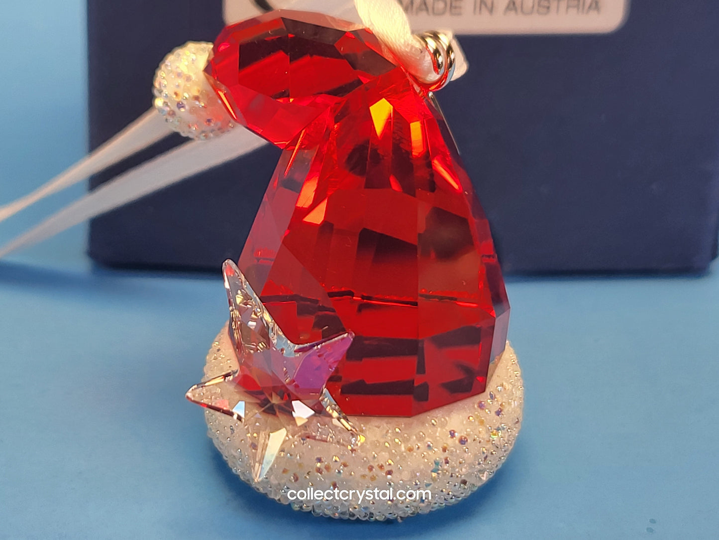 SWAROVSKI CHRISTMAS ORNAMENT – SANTA’S HAT (2008 ISSUE) 944873