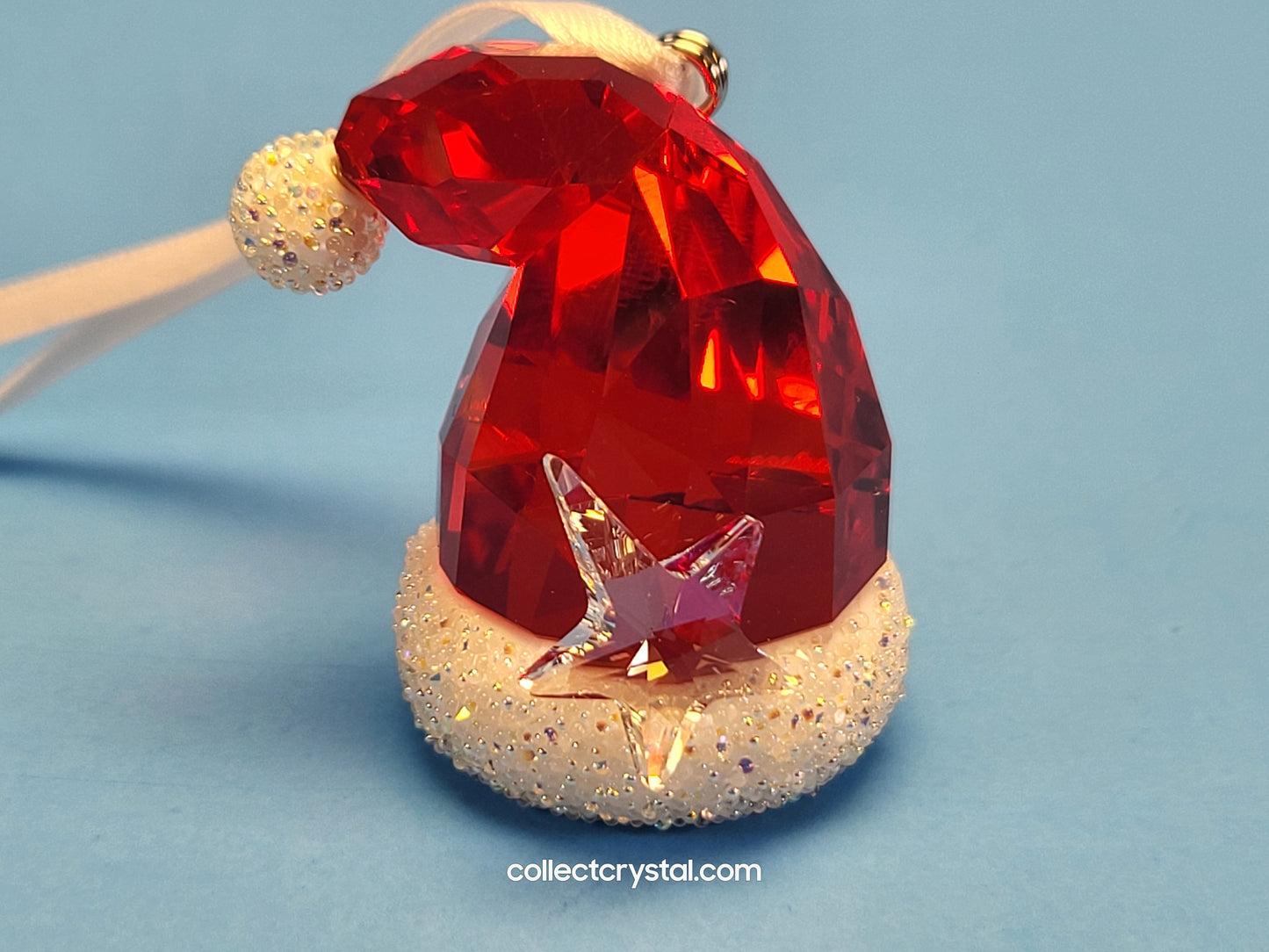 SWAROVSKI CHRISTMAS ORNAMENT – SANTA’S HAT (2008 ISSUE) 944873