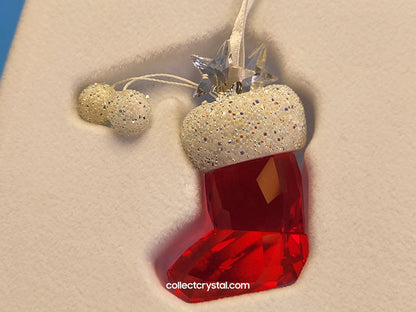 SWAROVSKI CHRISTMAS ORNAMENT – SANTA’S STOCKING (2008 ISSUE) 944872