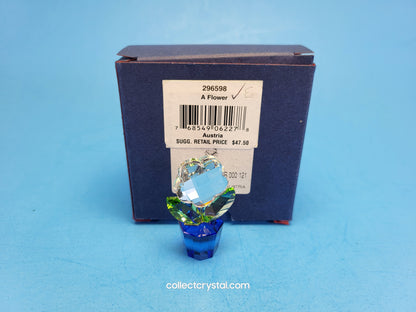 Happy Flowers # 296598 Clear Flower Blue Pot