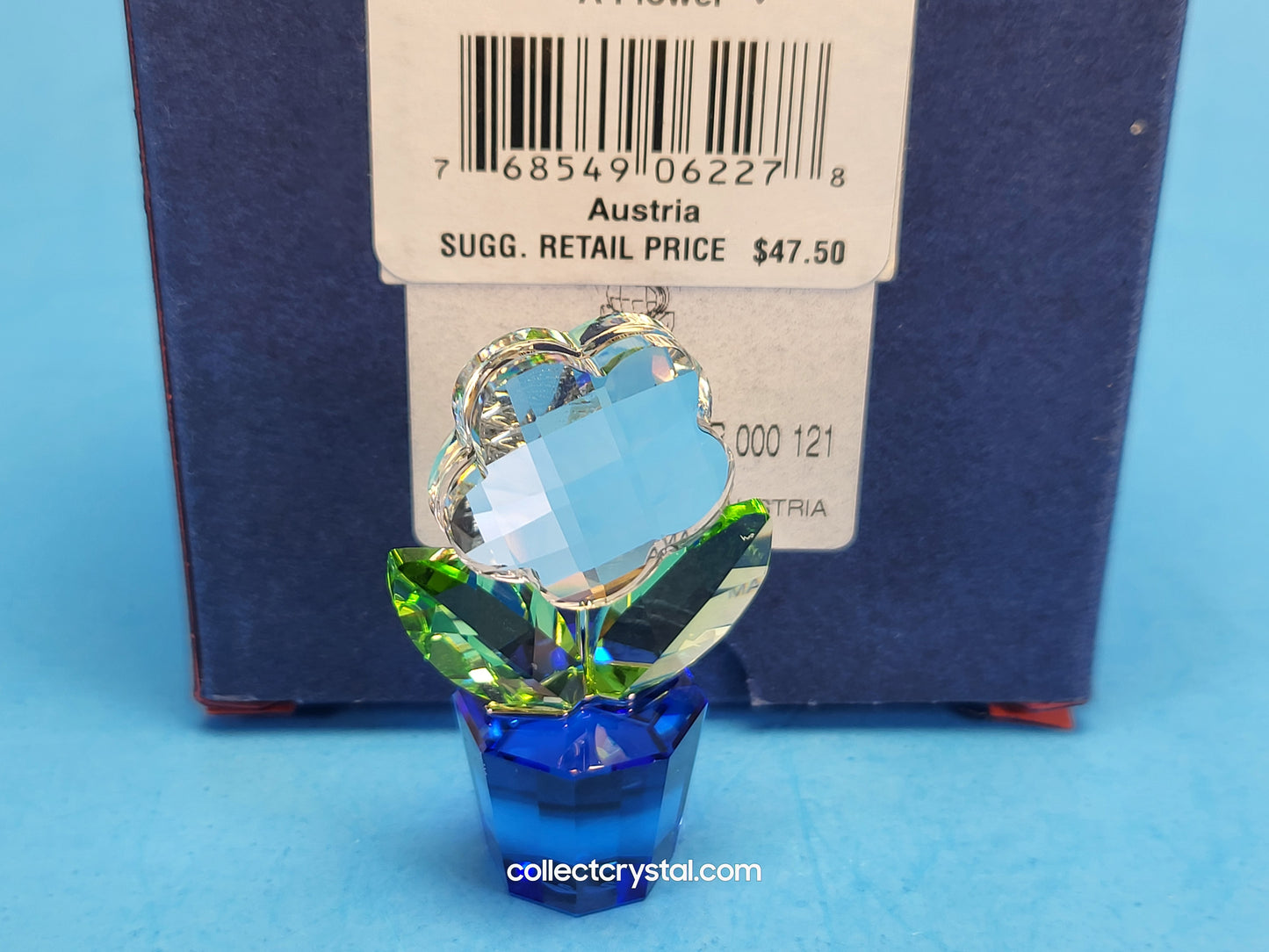 Happy Flowers # 296598 Clear Flower Blue Pot