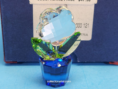 Happy Flowers # 296598 Clear Flower Blue Pot