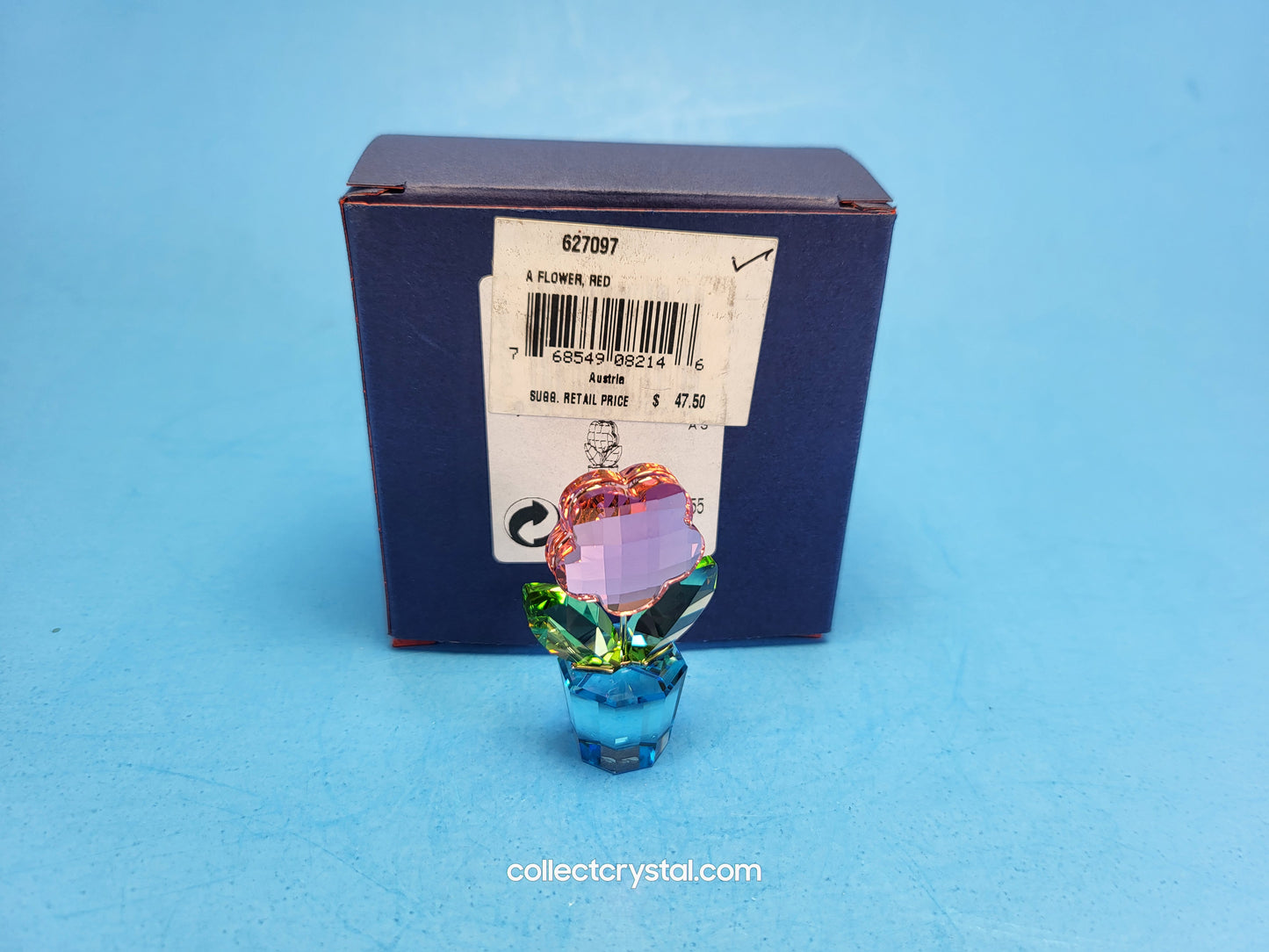 Happy Flowers - FLOWER PINK blue pot – often called Flower Red # 627097