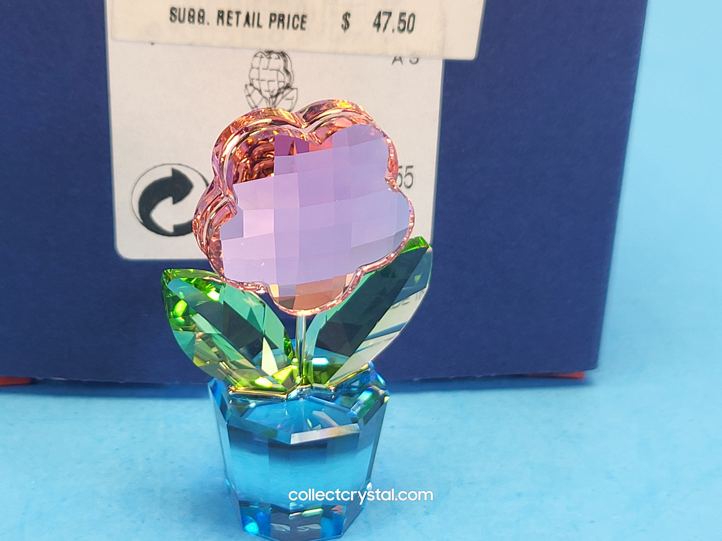 Happy Flowers - FLOWER PINK blue pot – often called Flower Red # 627097