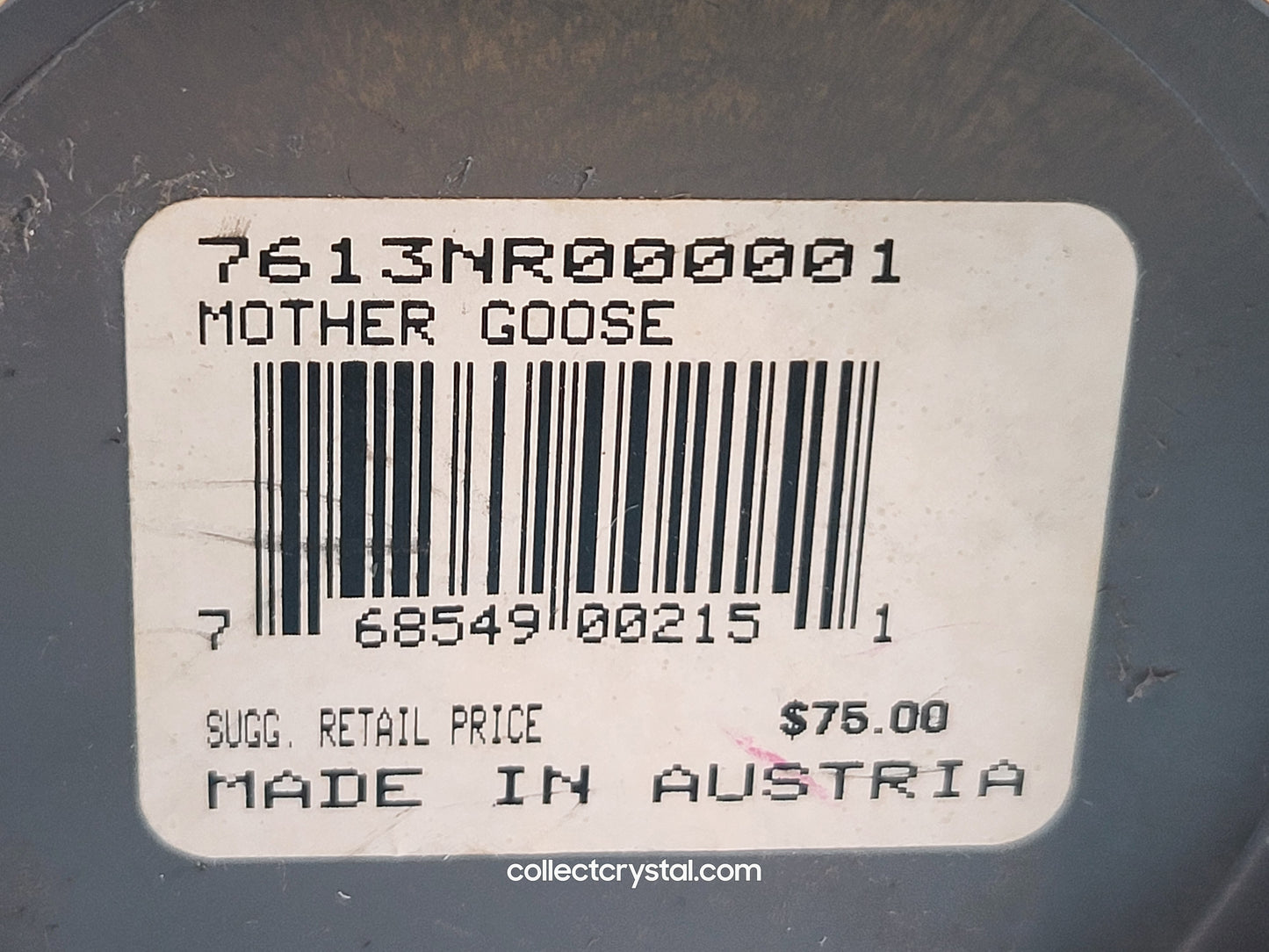 Mother Goose Figurine 7613 001