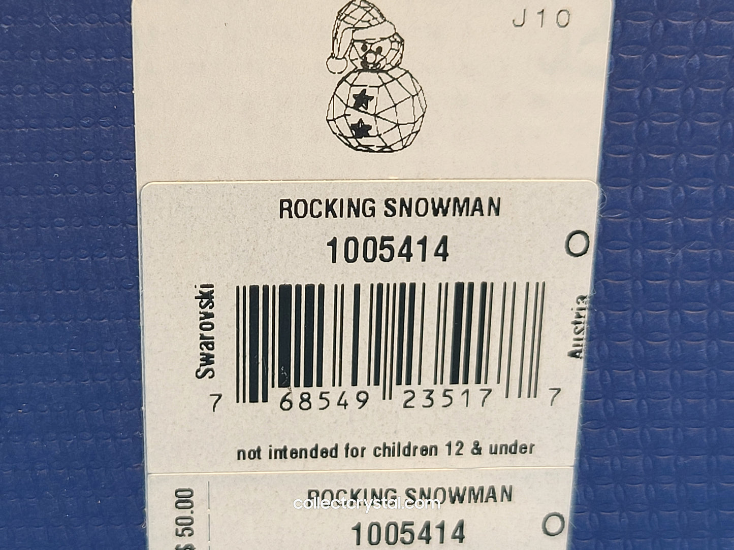 ROCKING SNOWMAN (2009 ISSUE) 1005414 / 5103227