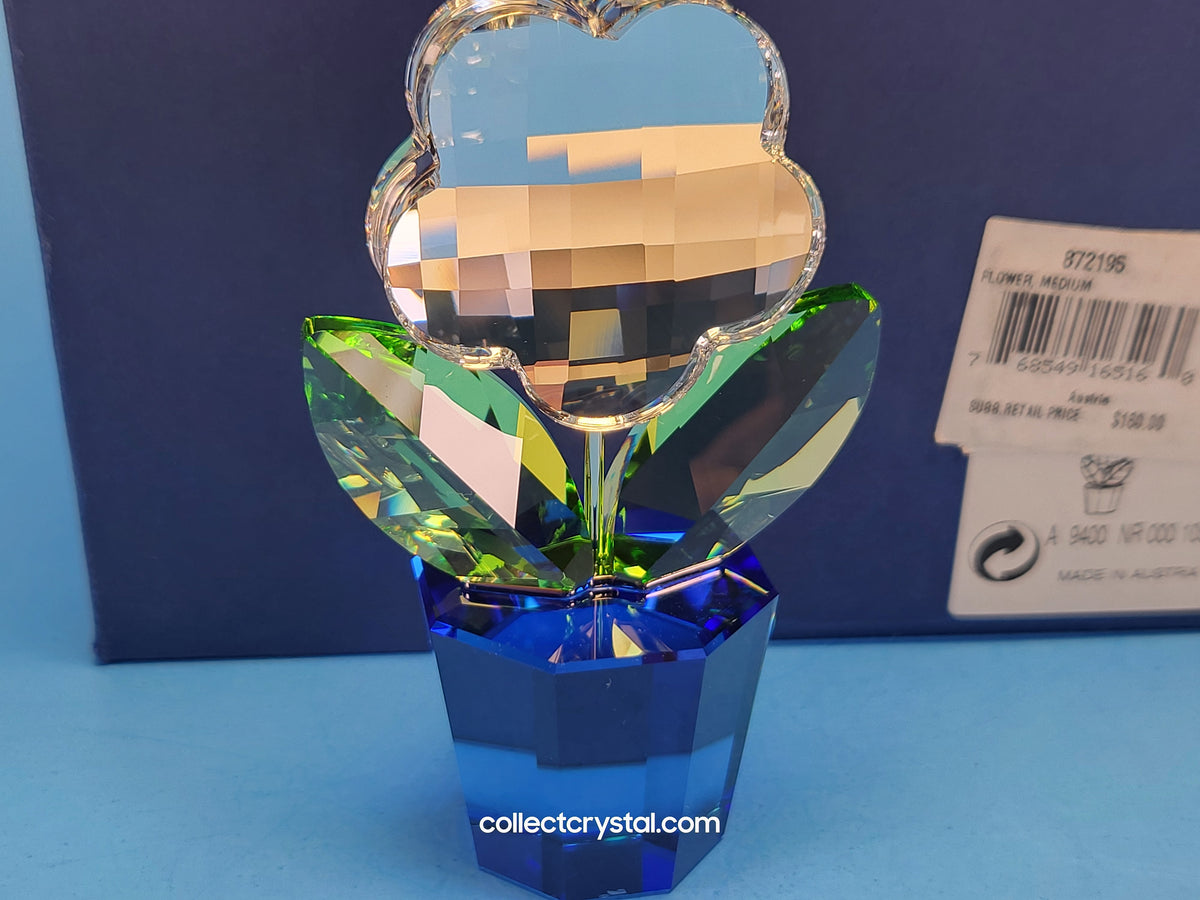 FLOWER - CLEAR - MEDIUM Happy Flower in blue pot # 872195