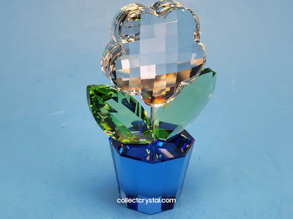FLOWER - CLEAR - MEDIUM Happy Flower in blue pot # 872195
