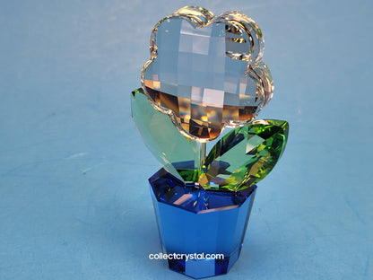 FLOWER - CLEAR - MEDIUM Happy Flower in blue pot # 872195