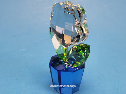 FLOWER - CLEAR - MEDIUM Happy Flower in blue pot # 872195