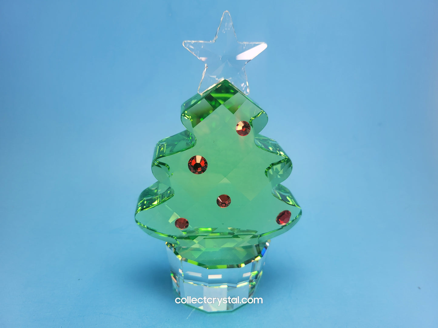 Crystal Large 7.25" Felix The Christmas Tree Figurine 719648