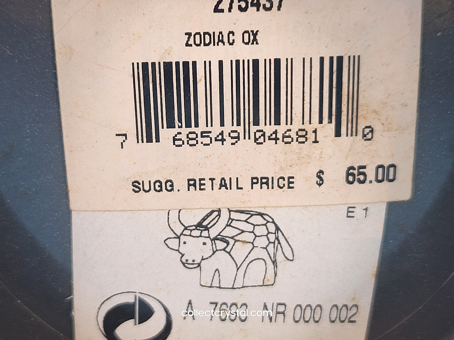 ZODIAC OX 275437