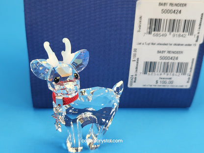 Baby Reindeer # 5000424 Crystal Figurine Christmas Holidays