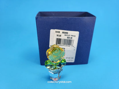Happy Flower  - Yellow Rose Figurine # 855895 or # 9400 NR 083