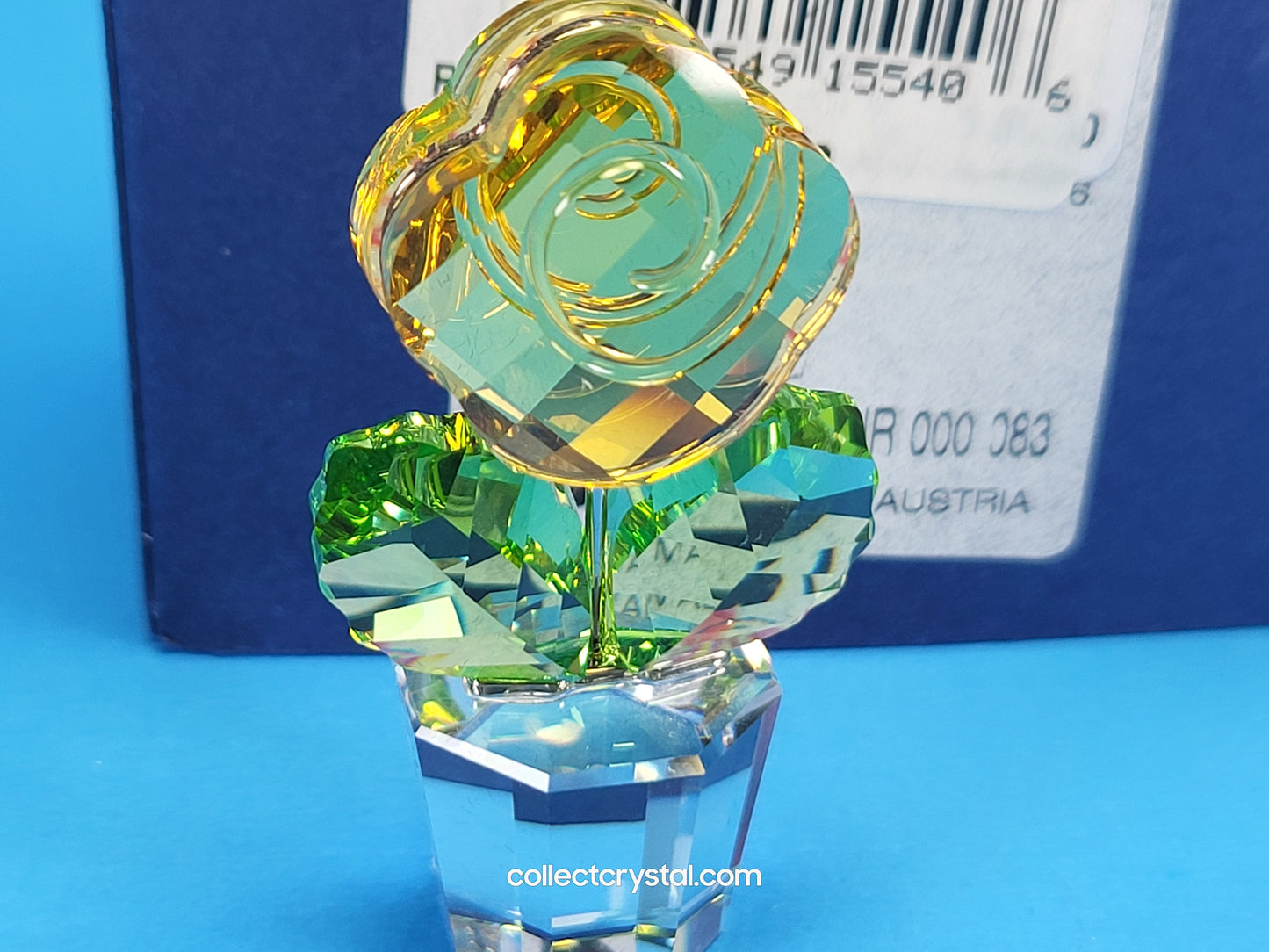 Happy Flower  - Yellow Rose Figurine # 855895 or # 9400 NR 083