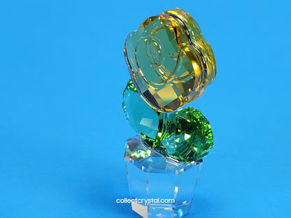 Happy Flower  - Yellow Rose Figurine # 855895 or # 9400 NR 083