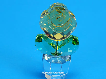 Happy Flower  - Yellow Rose Figurine # 855895 or # 9400 NR 083