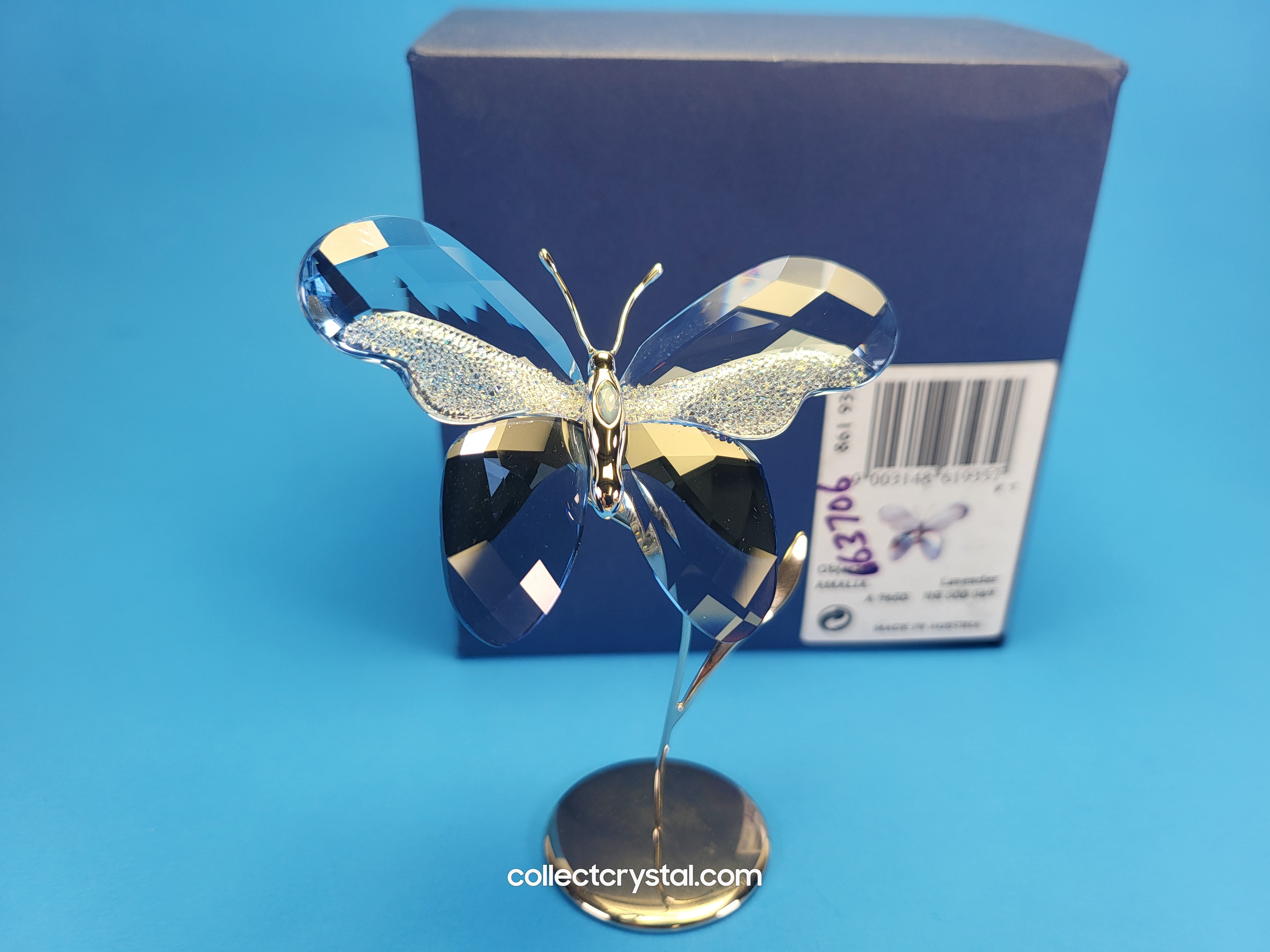 PARADISE BUGS OBJECT – BUTTERFLY AMALIA LAVENDER 861935 – Collect