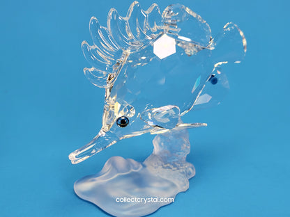 Longnose Butterfly Crystal Fish Figurine 2009 MIB Complete # 666567