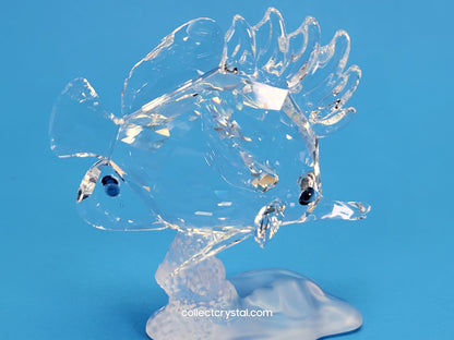 Longnose Butterfly Crystal Fish Figurine 2009 MIB Complete # 666567