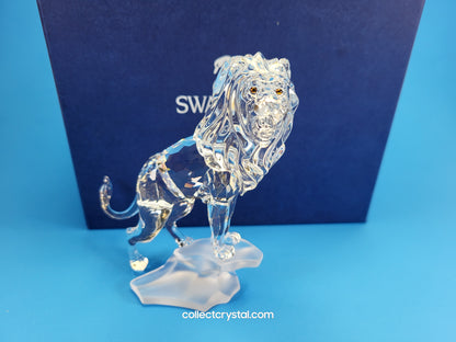 SWAROVSKI LION STANDING ON A ROCK 269377